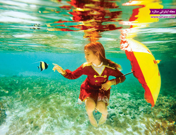 عکاسی زیر آب - پرتره - عکس پرتره - سوژه - دوربین - عکاسی - عکس
